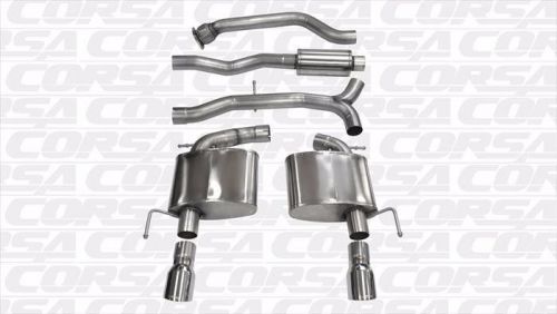 Corsa 14888 sport catback exhaust for 2013-16 cadillac ats sedan / 15+ ats coupe