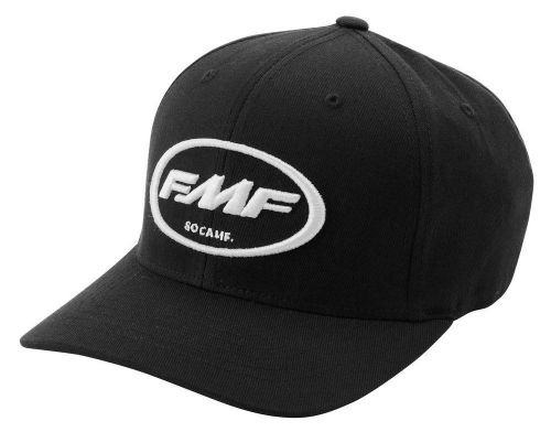 Fmf racing fc don mens flexfit hat black/white xl