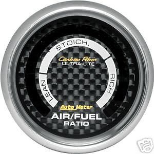 Auto meter carbon fiber air fuel ratio # 4775