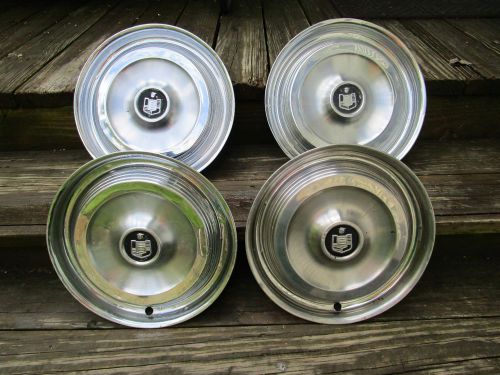 1961 mercury hubcaps set of 4