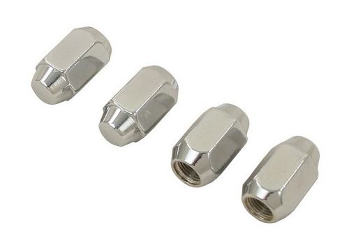 Empi 00-9535-0 chrome lug nuts, 1/2-20, acorn style (set of 4)