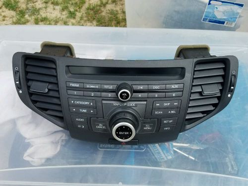 09 10 11 12 13 14 acura tsx radio navigation &amp; sub display control panel oem