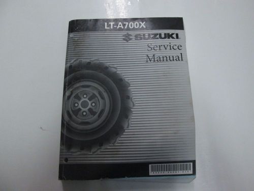 2005 2006 suzuki lt-a700x service repair shop manual worn stained factory oem***