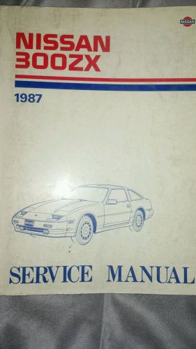 1987 nissan 300zx 300 zx service repair shop manual factory book oem 87 x