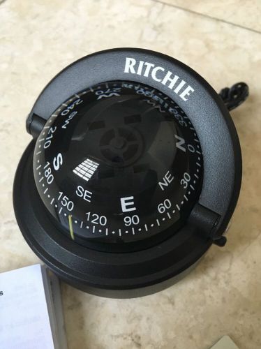 New ritchie s-53 explorer compass surface mount black