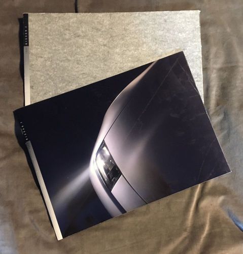 1990 nissan z 300 zx deluxe/oversized brochure/catalog portfolio