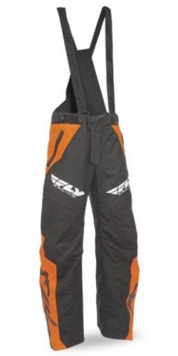 Fly racing snx high performance 2016 mens snowmobile pants orange/black lite