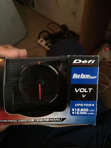 Defi volt gauge blue racer gauge jdm gda supra nissan