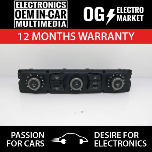 Bmw e60 e61 ac climate control module a/c panel 64116956827 64119122398