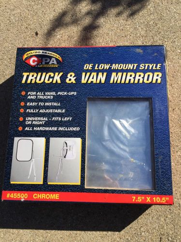 Cipa towing mirrors