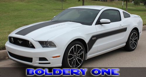 2013 &amp; up ford mustang flight hood+sides 3m vinyl decals graphics stickers