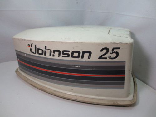 391969, motor cover assy., johnson, 1982 johnson 25hp (xl) j25elcne