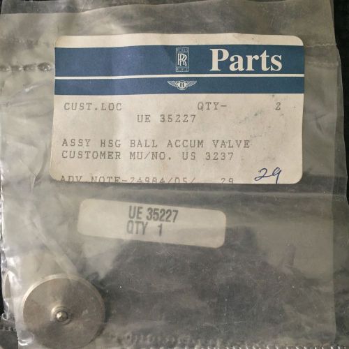 Rolls-royce silver shadow i ii corniche accumulator valve ball ue35227 oem