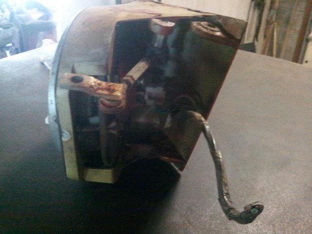 Fiat x1/9 drivers side headlight unit 