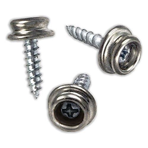 Rampro ram-pro set of 100 snap button screw-in studs pack