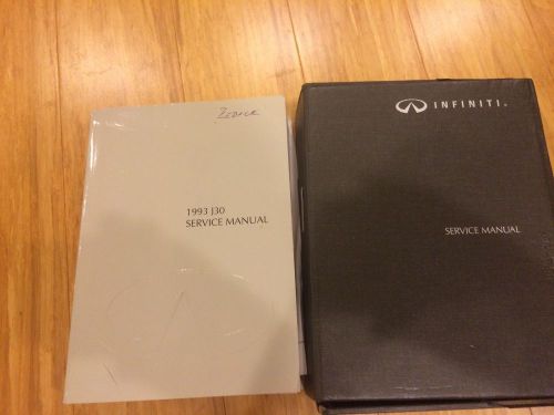 Infiniti j30 shop service manual with case  - 1993