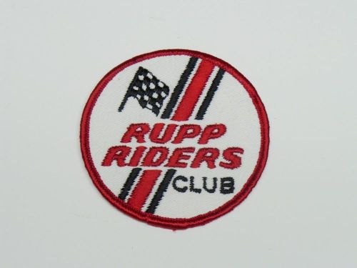 Buy NOS Rupp Riders Club Patch mini bike snowmobile go kart in Shelby ...