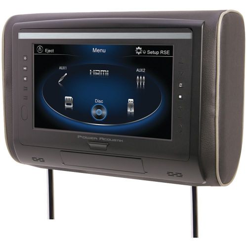 New power acoustik hdvd-94 9&#034; lcd universal headrest