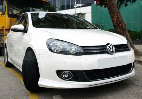 Volkswagen 09-12 golf6 golf 6 vi mk6 vx pu body kit front lip canard