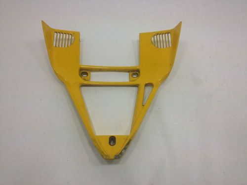 Ducati 749 999 yellow front lower radiator chin fairing body panel v-cowl