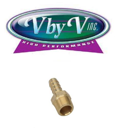 Trans-dapt 2269 fitting straight 3/8&#034; hose barb to 3/8&#034; male npt brass each