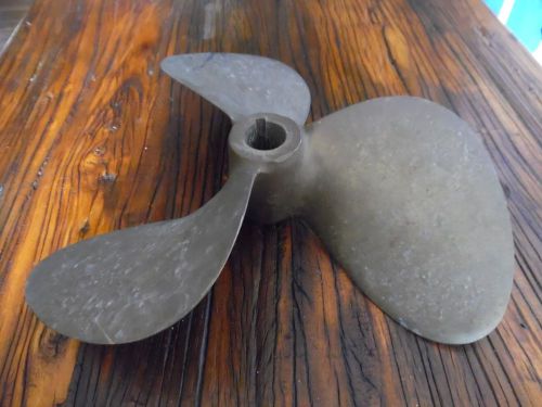 Bronze propeller 3 blade 1-1/4&#034; bore rh 17 x 20  michigan