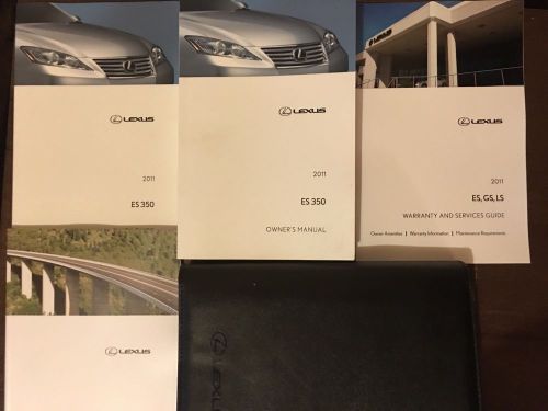 2011  lexus es 350 owners manual