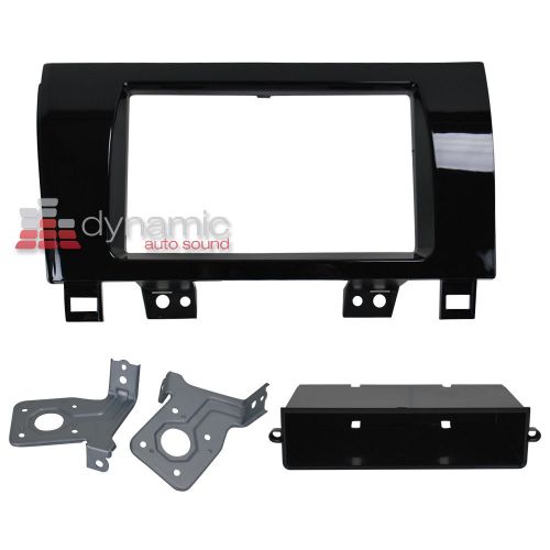 Scosche ta2073b single / double din dash kit for 2007-up toyota tundra vehicles