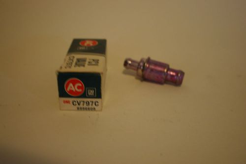 Nos ac gm cv797c 8996609 pcv valve 1976-1982 oldsmobile buick pontiac