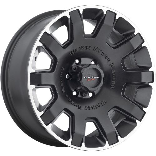 20x9 black walker evans bullet-proof 505 5x5 +10 rims 285/55/20 tires