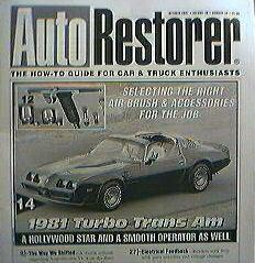 1981 trans am turbo 1946 ford business coupe restoration project   10/07