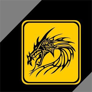 Car motorcyle vinyl decal reflective tribal phoenix warning sticker #cl64