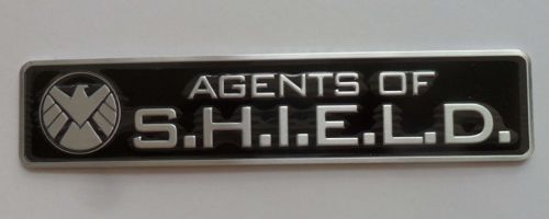 Avengers marvel agents of shield 3d chrome metal car sticker badge emblem decals