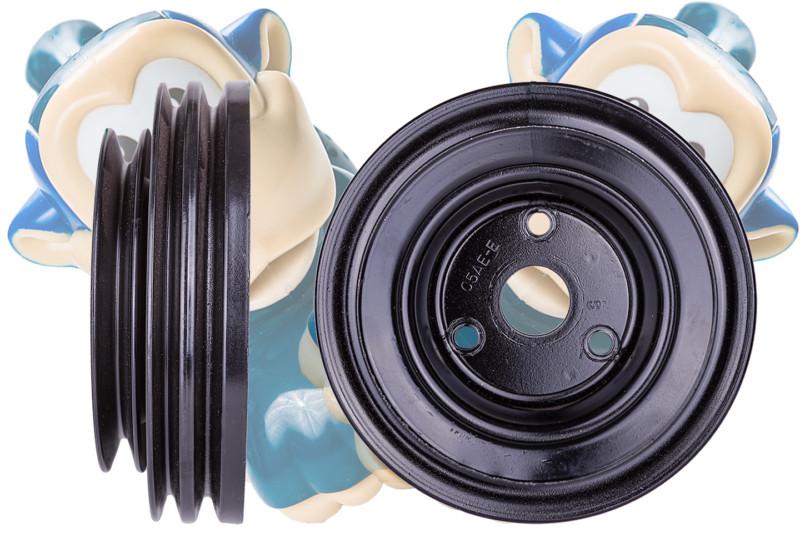 1965 - 1968 ford 352 390 428 3 groove a/c & t/e pump accessory pulley - c5ae-e