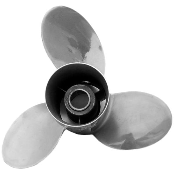 Mercury mirage plus 48-13702 14 3/4 x 21 pitch ss rh boat propeller