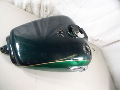 99 kawasaki vulcan vn1500 nomad carbureted fuel gas petro tank - boulogne green