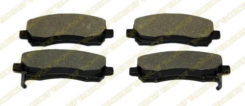 Monroe dx722 brake pad or shoe, front-monroe dynamics brake pad