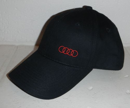 Nwot audi automotive logo plano texas dealer dealership baseball hat cap