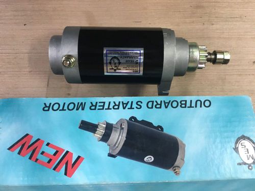 Nib mercury 40-45-50 hp, 30 jet starter motor 10 tooth mes 1976-1994 mes s2033m