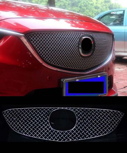 Front grille around trim full set for 2013-2014 mazda 6 m6 atenza center mesh