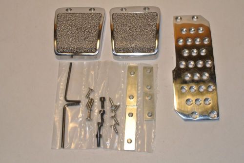 Mugen style non slip pedals for m/t civic/integra eg/ek/dc/rsx jdm 5 speed