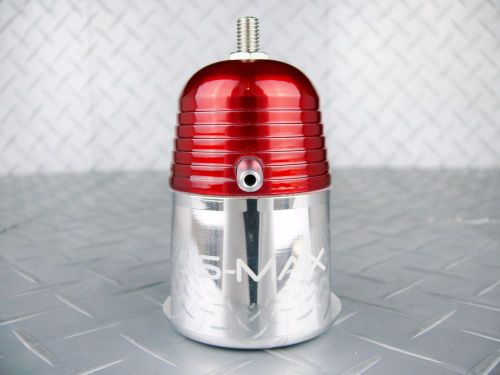 -10 an red dual port s-max universal race fuel pressure regulator 1:1