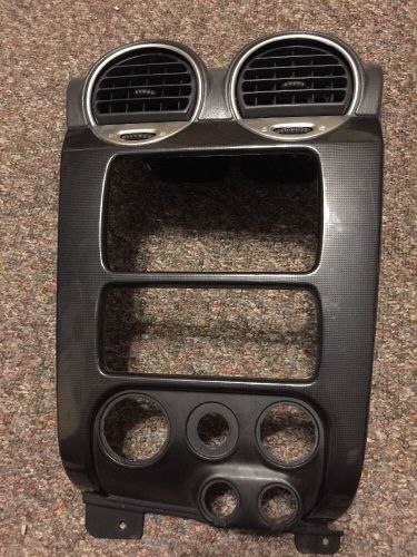 2002-2008 oem gmc envoy radio climate combo trim bezel with vents