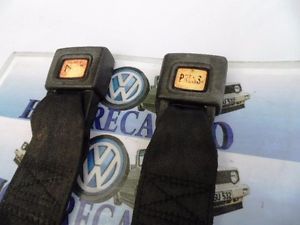 83-90 alfa romeo spider oem seat belt receiver pair set