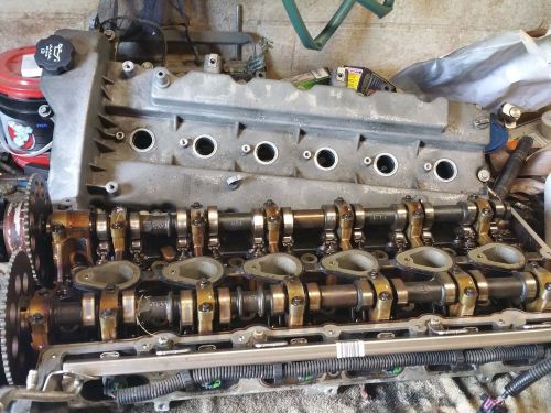 2008 trailblazer 4.2 liter cylinder head with valve cover and gasket