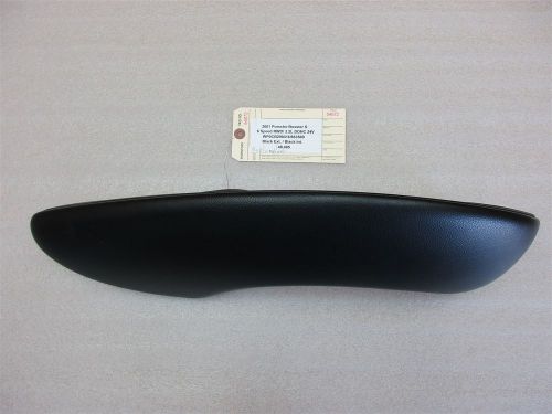 01 boxster s rwd porsche 986 black vinyl gauge trim 98655205500 48,485