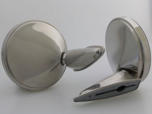 68-84 holden kingswood hz wb monaro hk ht hg hq hj hx stainless door mirror pair