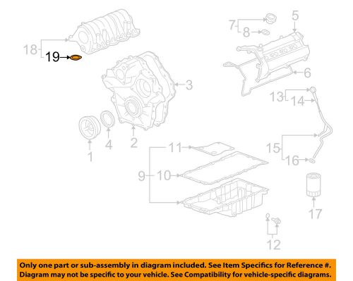 Gm oem-engine intake manifold gasket 12557497