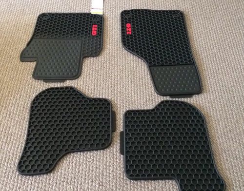 Nwt oem volkswagen monster mat w/ red gti logo - 1k1-061-550-ha-041