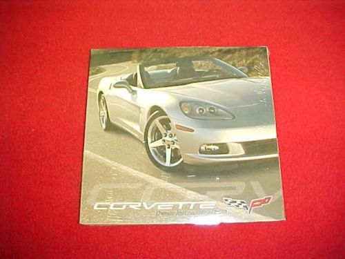 2006 corvette vette new original owners manual instructional dvd 06